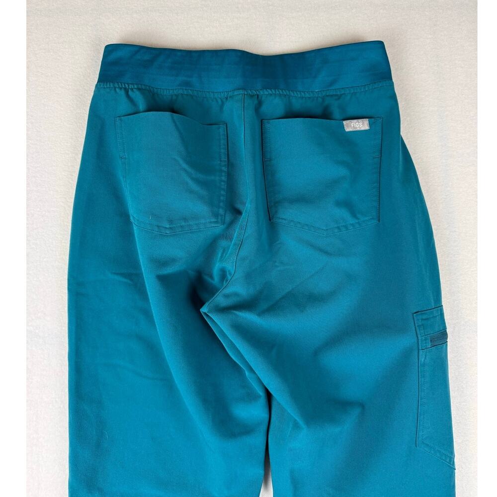 FIGS Technical Collection Pacific Blue Scrubs Pants - Women's XS Tall - Picture 7 of 7